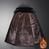 Winter Jacket Men Warm Parkas Hooded Coat Fleece Men's Jackets Outwear