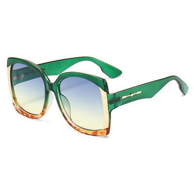 New Square Sunglasses Women Vintage Designer Men UV400 Green Purple Leopard Tea Shades Luxury Brand Female Oculus