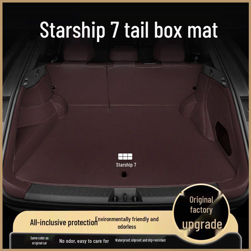 Galaxy Starship 7EM-i Trunk Mat: Full-Coverage Interior Modification Accessory