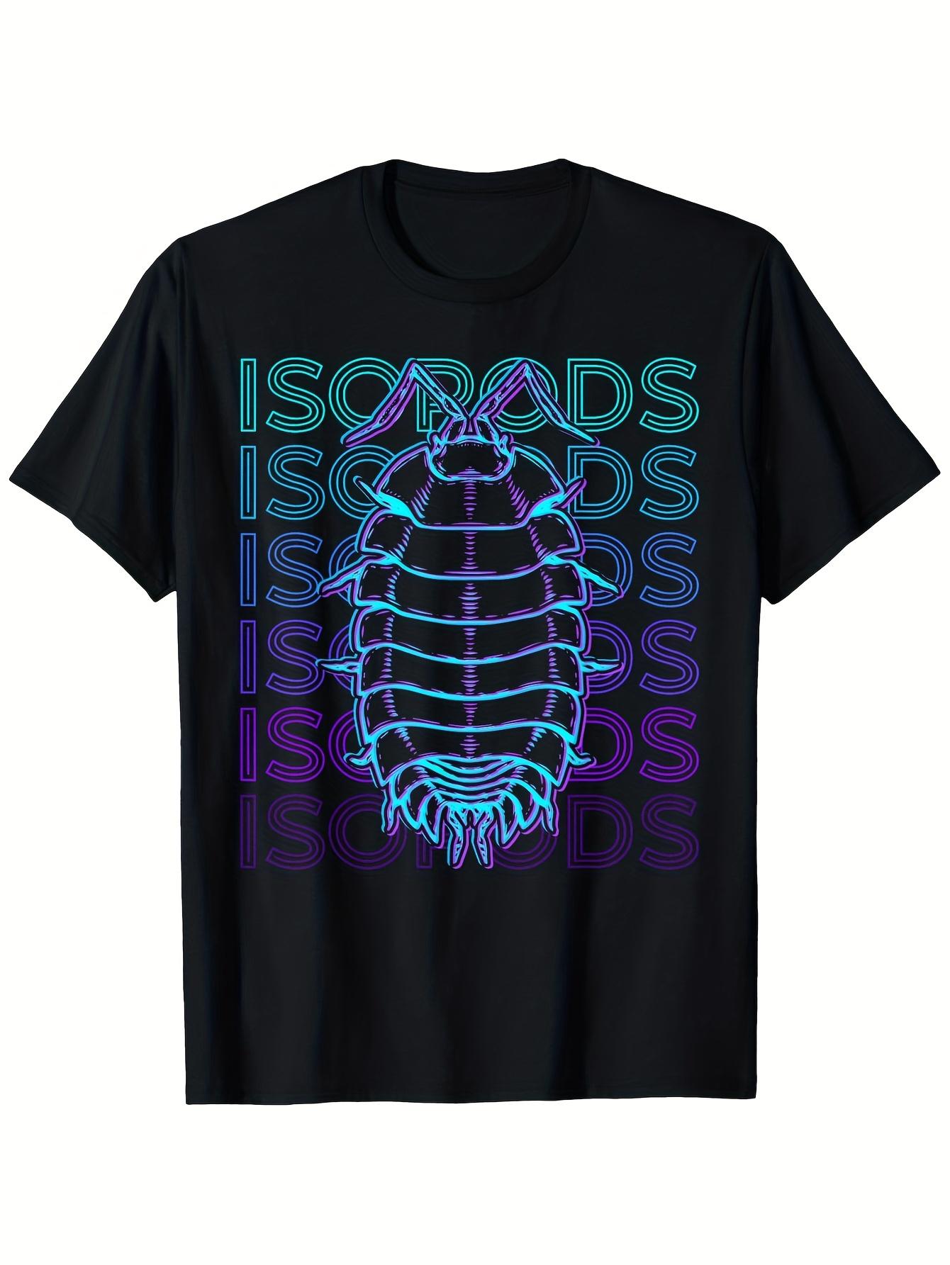 Unisex Isopods Bug Collector Retro Graphic Tee - Classic Insect Collector Shirt XL