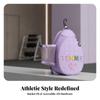 Racket-Inspired Sports Sling Bag Lightweight for Court Sessions, Active Days