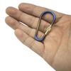Titanium Legering Karabinier Vergrendelingshaak voor Kamperen en Backpacken