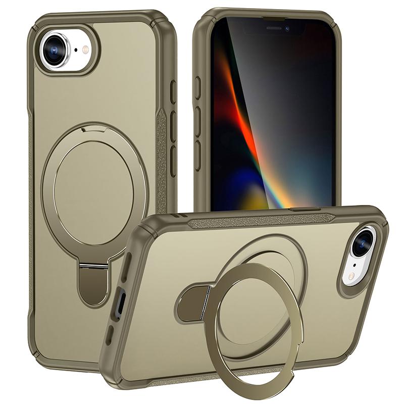 Military Grade Armor Magnetic Case For iPhone 17 Air 16E 16 15 14 13 12 11Pro Max Plus For Magsafe Shockproof Stand Holder Cover