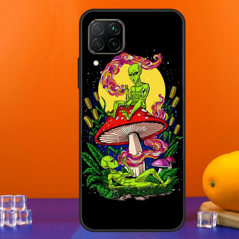 Space Alien Magic For Huawei Nova 7i 8i 11i 12i 12s 9 10 SE Y91 Y90 Y60 Y70 Y72 Y61 P30 P40 Lite P60 Pro Case