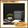 ideamall Car Trash Car Passenger Slim Hanging with Bag Can, Stable, Accessory, Seat, Dustbin, Type, (Pink)