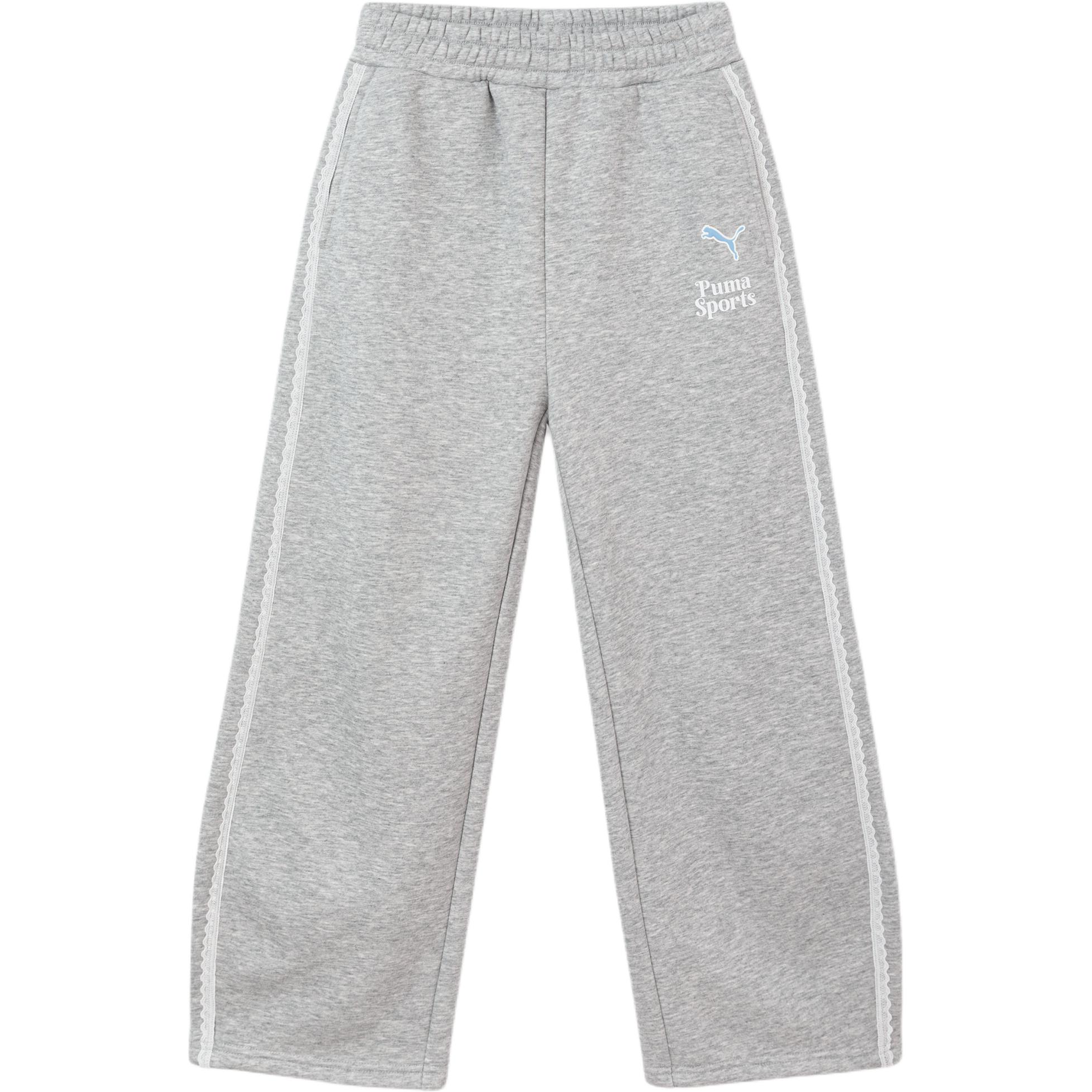 PUMA Kids Bottom Sportstyle Medium Heather Gray Kids 353425108002-00502 110cm