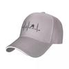 Hockey Heartbeat Cap Baseball Cap golf hat trucker hats WoUnisexs golf wear Unisexs