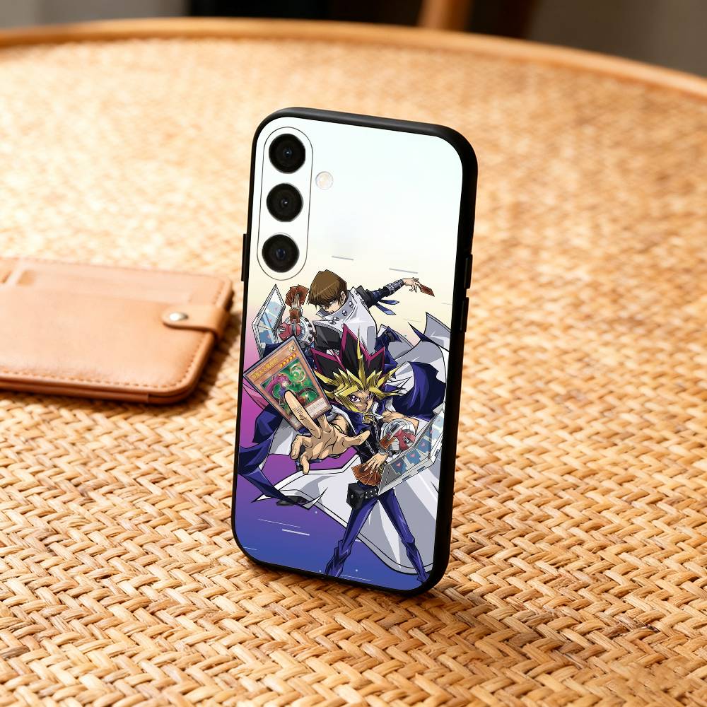 Yu-Gi-Oh Anime Phone Case For Samsung A73,72,71,53,52,51,22,91,80, Soft Black Cover