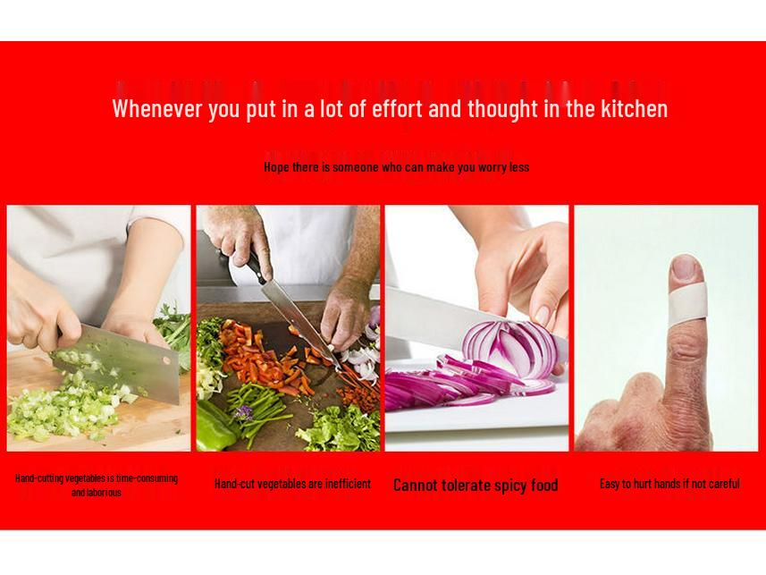 Electric Vegetable Slicer & Shredder for Radish, Sweet Potato, and Ginger