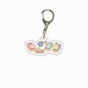 Acrylic Keychain: Japanese San-X Corner Creatures Anime Pendant for Backpack