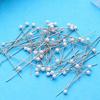 Straight Quilting Pin for Dressmaker Long Straight Pin White Colorful Sewing Pin for Fabric Sewing Dressmaking Project