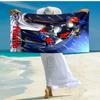 Personalized Customized Proof Beach Towel with UFO Robo Grendizer Pattern - Soft, Absorbent,quick-drying,perfect Swimming,camping&bathing