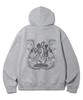 Alvinclo Burning Skull Oversized Zip-Up Hoodie Azh889 (3 Colors)