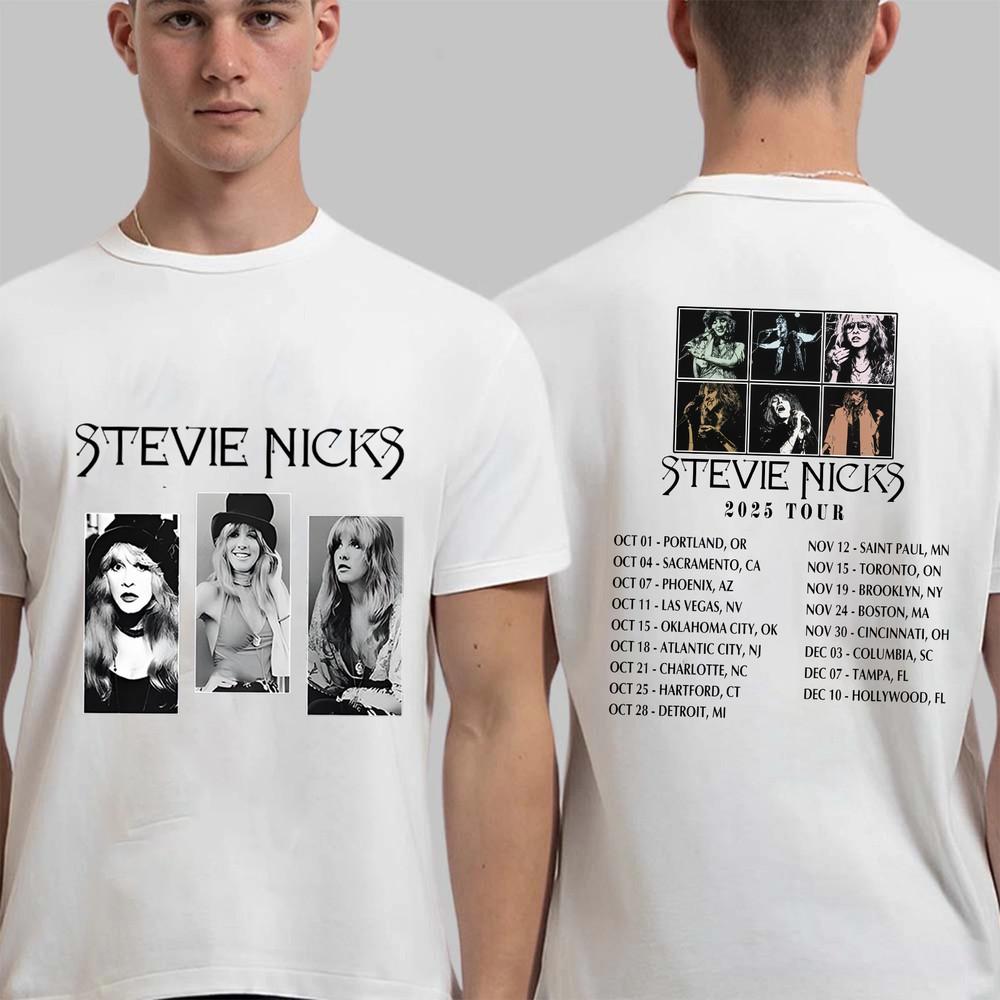 Stevie Nicks 2025 Concert 2025 Stevie Nicks Tour Stevie Nicks T-Shirt-Free Ship Unisex T-Shirt XXXL