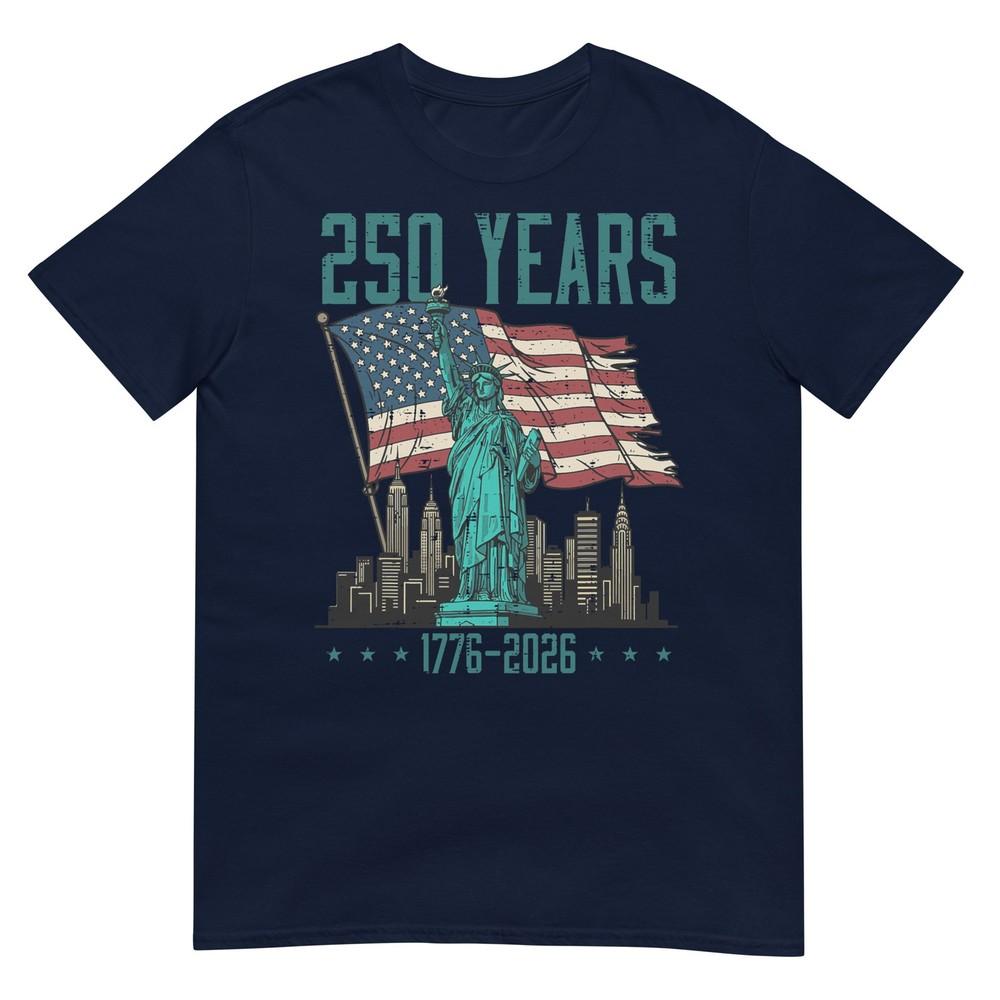 250 Years Statue Of Liberty 250th Anniversary Unisex Unisex Kids Tshirt S