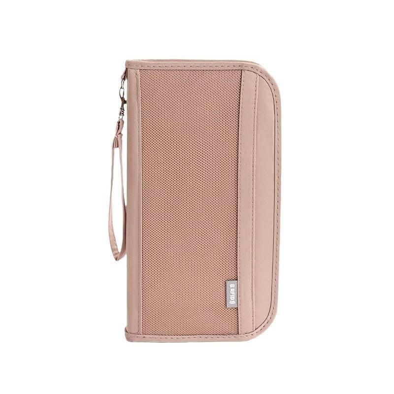 Travel Passport Cardholder With Rfid Blocking For Secure Travel And Convenient Organization