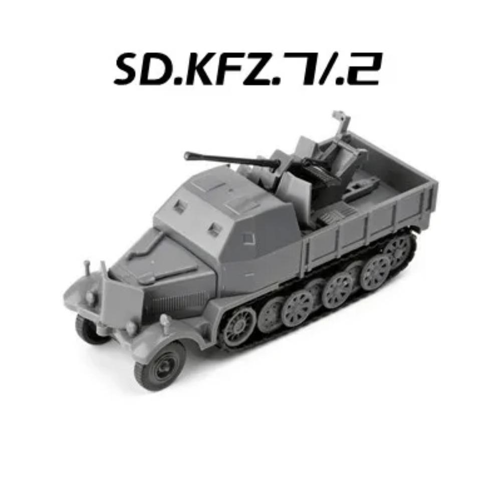 4D 1/72 Military Vehicles Assembly Puzzle Model Truck Tank Hummer War Machine Infantry Fighting Chariot Armored Car Plastic Toy