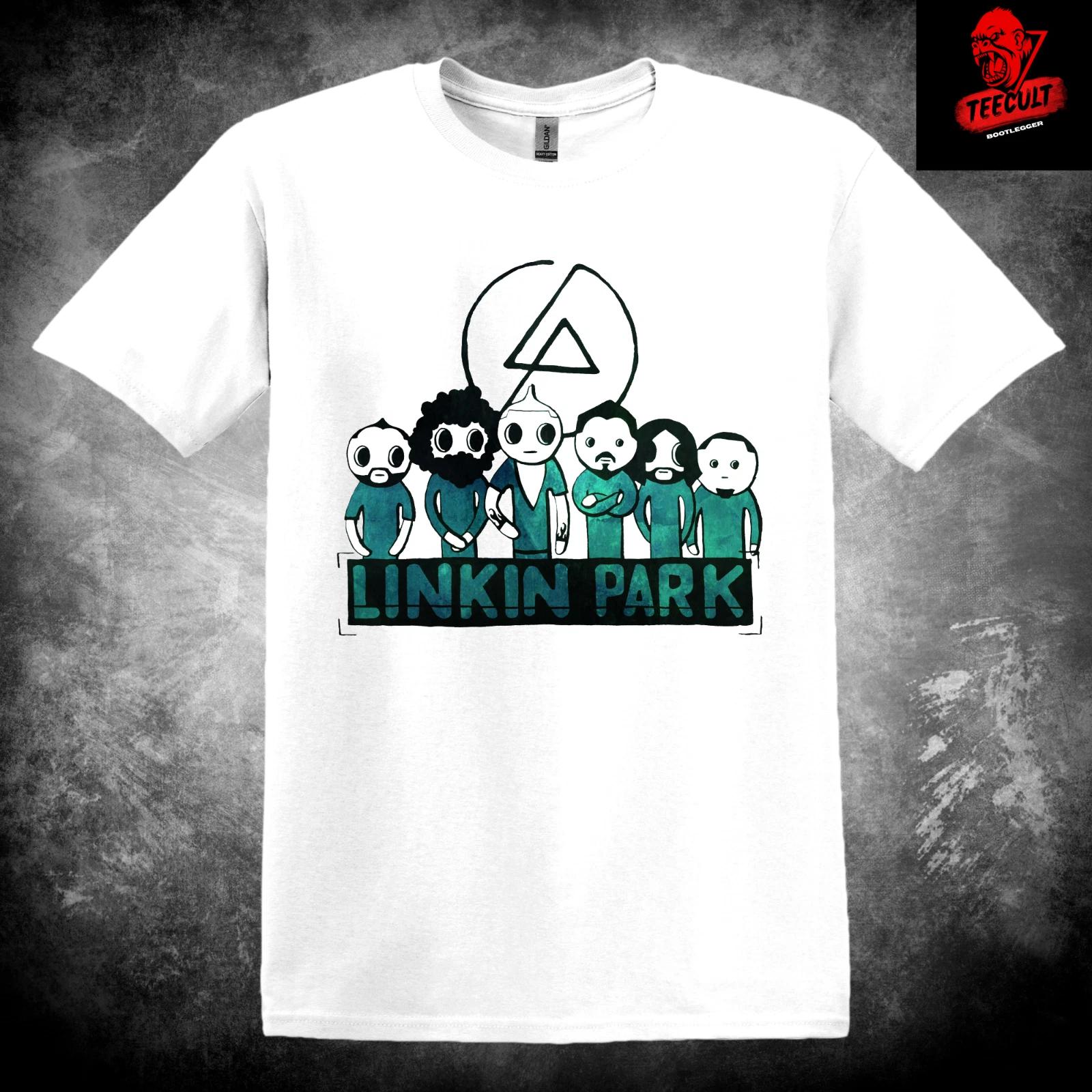 Men s and Women s T-shirts Linkin Park Heavy Metal Rock Tee Unisex Heavy Cotton XXL