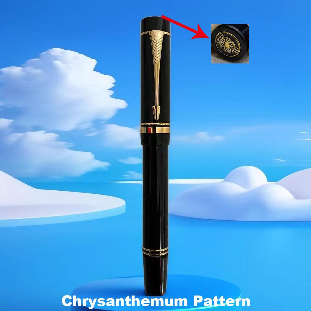 Lemon M2 Piston Ink Acrylic Calligraphy Practice Fountain Pen Blade Long Knife Business Pen Nib Hand-Polished Writing Stationery