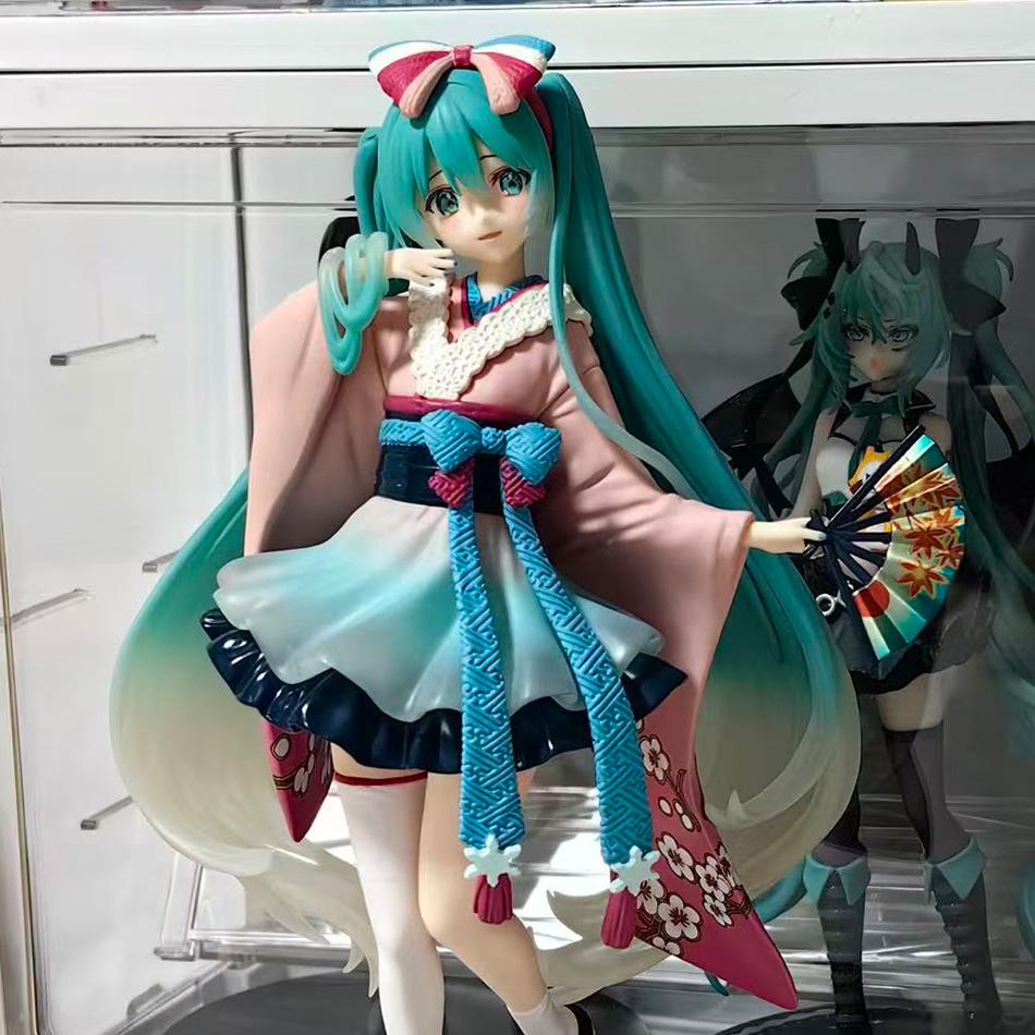 Hatsune Miku Anime Figurine - Cute Action Pvc Toy Desktop Collection Gift - Standing & Sitting Posture Series