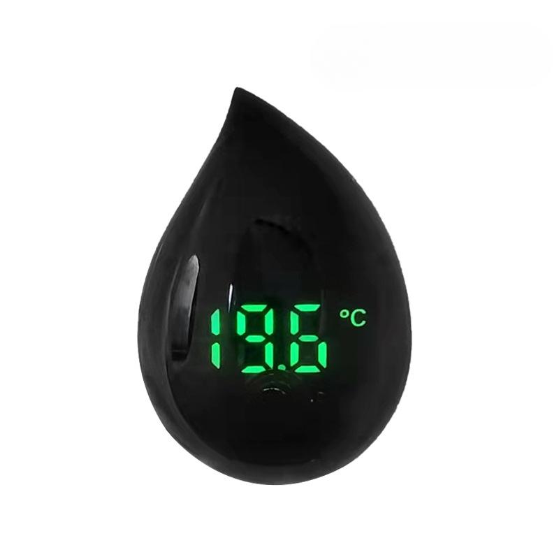 Fish Tank Thermometer Mini Small Electronic High-precision LED Hot Belt Fish Turtle Tank External Attached Aquarium Temperature Measurement