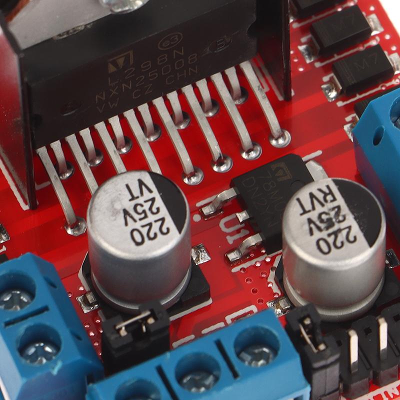 L298N Dc Motor Driver Module L298N Stepper Motor Smart Car Robot Breadboard Peltier High Power L298 Dc Motor Driver For Arduino