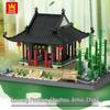 Wange Chinese Ancient Architecture Building Blocks - Zuiweng Pavilion