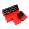 3-12.5 mm Digital Letter Stamp With Plastic Case Letter Stamp Punch Tools Leather Steel Punch