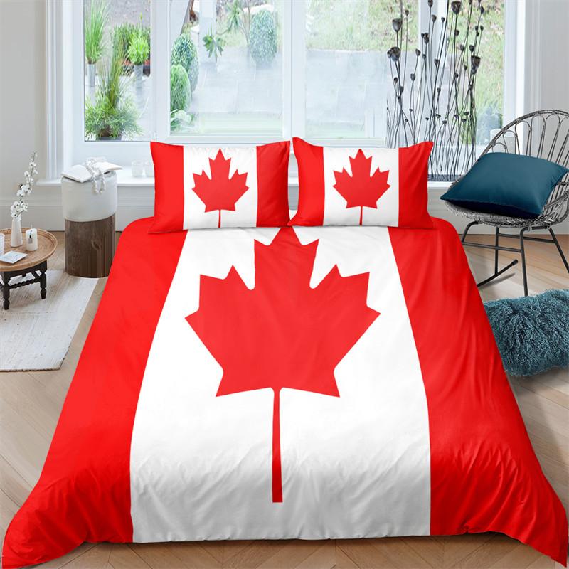 National Flag Duvet Cover Set King Size Creative American Flag Bedding Set For Teens Adults Microfiber Single Double Quilt Cover