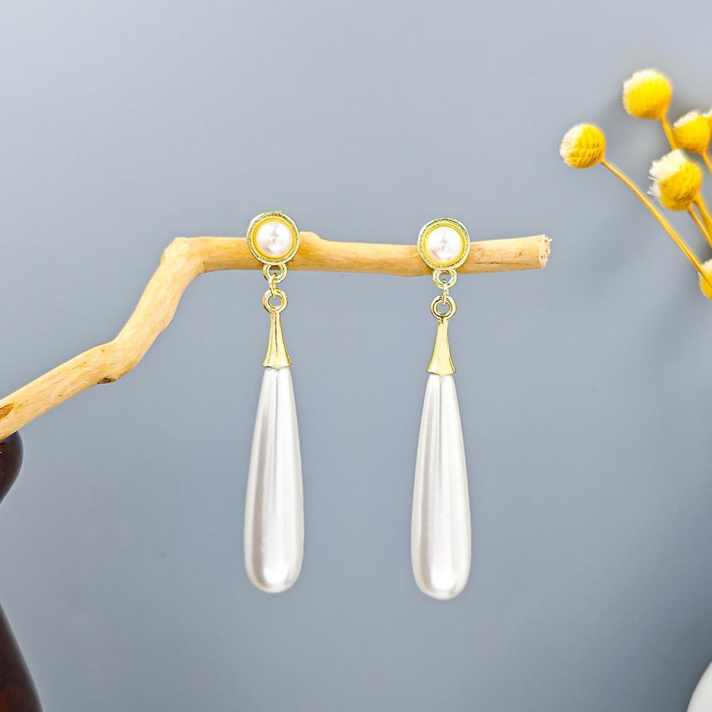 Elegant Beaded Tassel Earrings: Chinese-Style Hanfu Accessories with Flower, Fan, and Bow Design