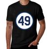 Brendan Mckay 49 Jersey Number Tshirt Plus Size Workout Short Sleeve Top