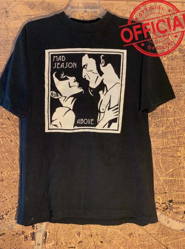 Mad Season T Shirt Above Music Grunge Rock Cool Gift Tee Unisex T-Shirt M