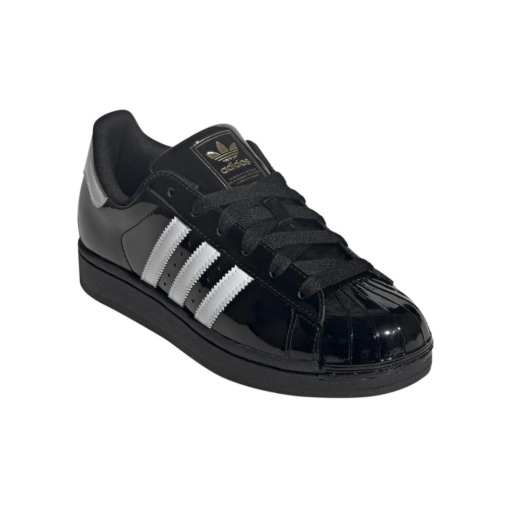 adidas Originals Superstar II Core Size Japan W, Black/Footwear White/Gold Metallic, JS4009, 22.5cm,