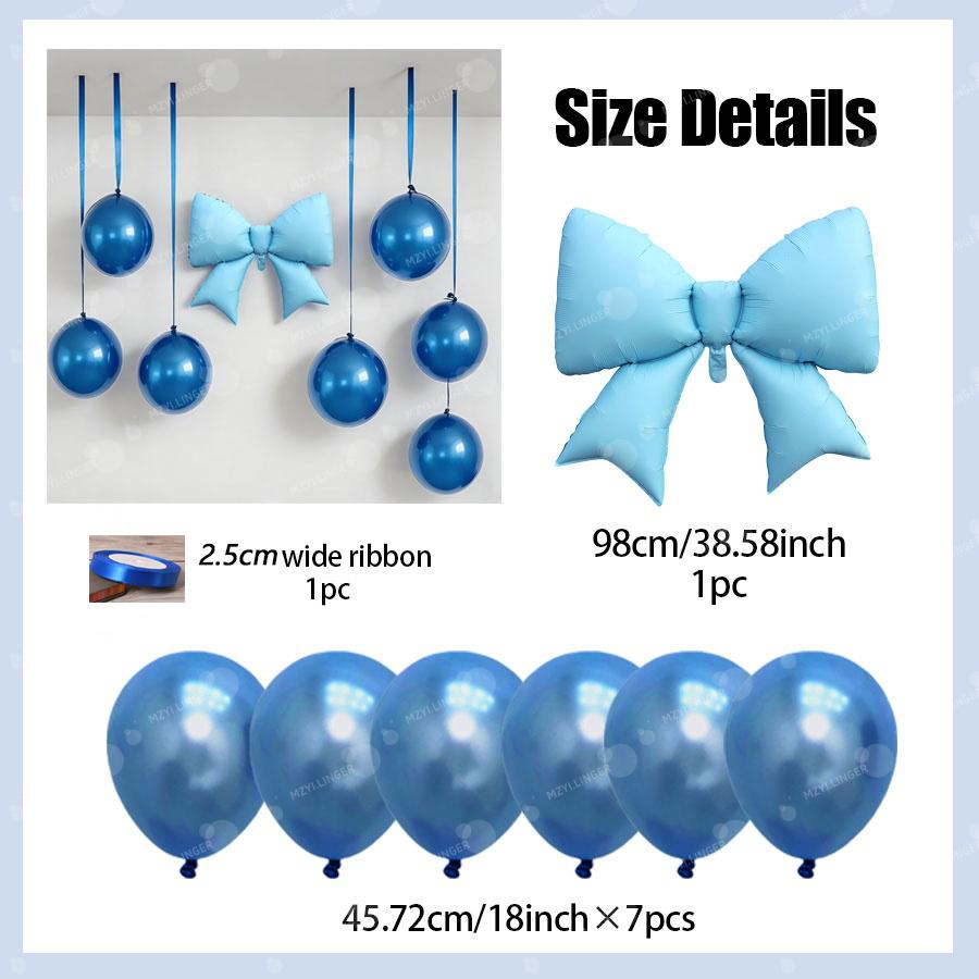 

Bow Balloon Set Bow Aluminum Film Balloon Birthday Proposal Wedding Decoration Atmosphere Photo Decoration Balloon Other