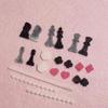 Hand Made Chess and Card Molds Silicone Casting Mold for DIY Game Crafts