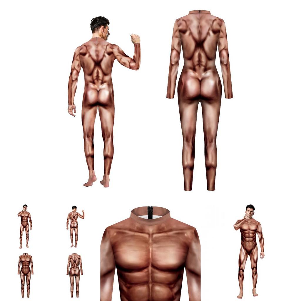 Euro Fantasy Mens Bodybuilding Costume With Polyester Spandex For Dance Shows