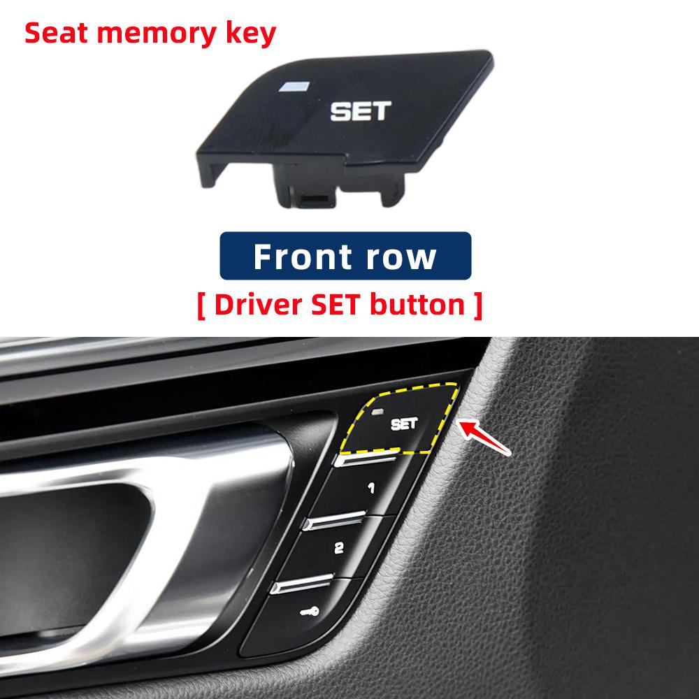 Car Front Button For Porsche Macan Seat Memory Key Seat Memory Button 2014- 2018 95B959855 95B959856 Car Accessories Replacement