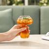 Mushroom Cocktail Glass Cup, Creative Clear Wine Glasses, Cute Coffee Cups, Novelty Drinkware Bar KTV Tool
