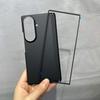 600D Skin Feel Carbon Fiber Texture PC Magnetic Case for For Samsung Galaxy Z Fold 8 Ultra 7 6 5 Hinge Protect Metal Lens Cover