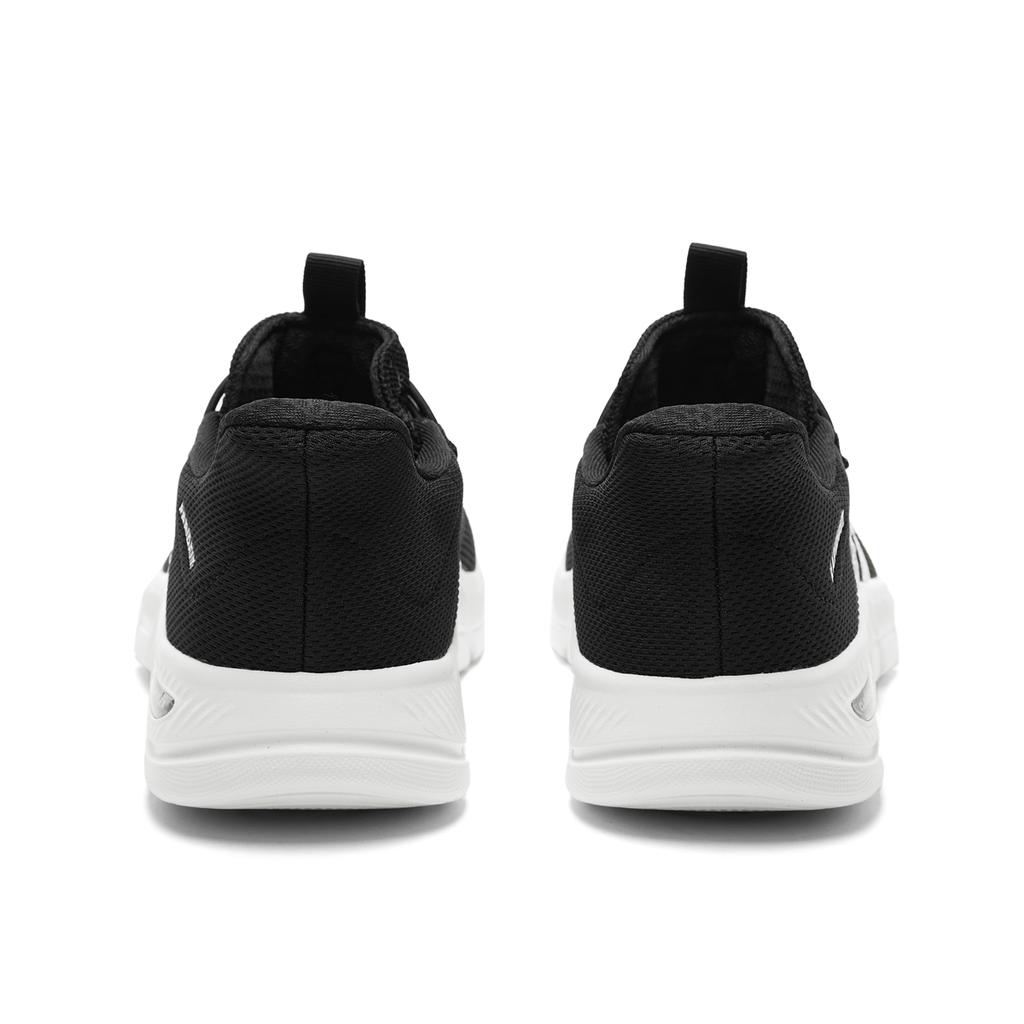 Adidas Cloudfoam Cushioning Breathable Lightweight Low top Walking Shoes Unisex Black White KJ5916