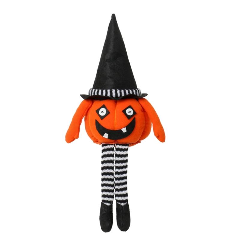 Spooky Pumpkin Specter Doll Decoration Halloween Celebration Accent with Pumpkin Specter Doll for Kids and Adults alike
