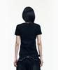 AAKAM Trinity Cross Half Top (Black)