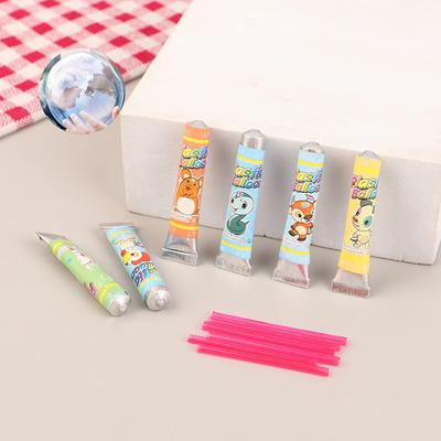 4Pcs Klassische Requisiten Magie Blase Kleber Spielzeug Blasen Bunte Blase Ball Kunststoff Ballon Wird NICHT Platzen Sicher Für Kinder jungen Mädchen Geschenk