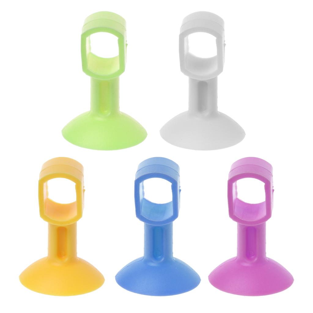 Soft Silicone Door Stopper Anti-damage Wall Protector Suction Cup Door Handle Bumper Mute Protect Walls Glass Durable