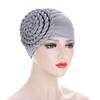 two-color trendy India turban bonnet arab wrap head scarf ready to wear hijab hat muslim headdress woman Inner hijab caps