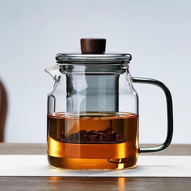 Heat-Resistant Glass Teapot with Tea Infuser