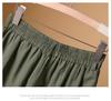 Pantaloni Largi de Damă cu Talie Înaltă din Bumbac și In - Subțiori, Croială Largă, Stil Casual de Vară