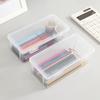 Large Capacity Transparent Stationery Case Pencil Storage Colour Pencil Storage Children's Crayon Painting Sketching Pencil Bag