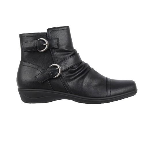 Miso Womens/Ladies Low Wedge Ankle Boots