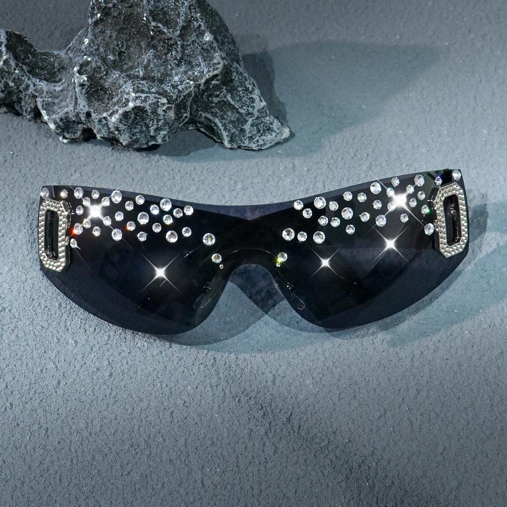 Rhinestone Design Fashion Women SunGlasses,Fashionable Outdoor Beach Glasses